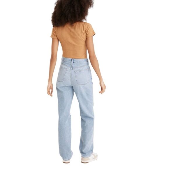 Madewell Baggy Straight Ripped Edition in Earlhurt Wash 
Size 30P - Picture 8 of 8